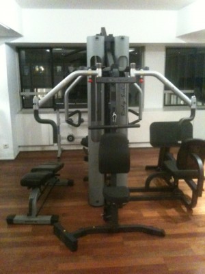 Fitness på hotellet.JPG